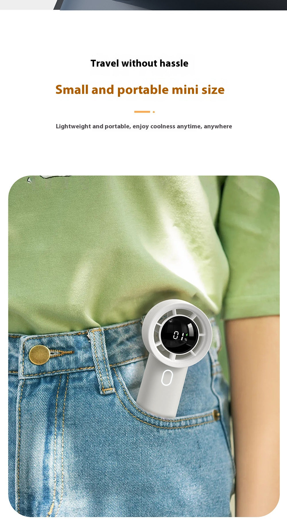 Handheld High-speed Turbo Fan